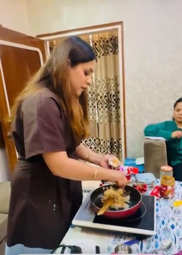 Live cooking demo