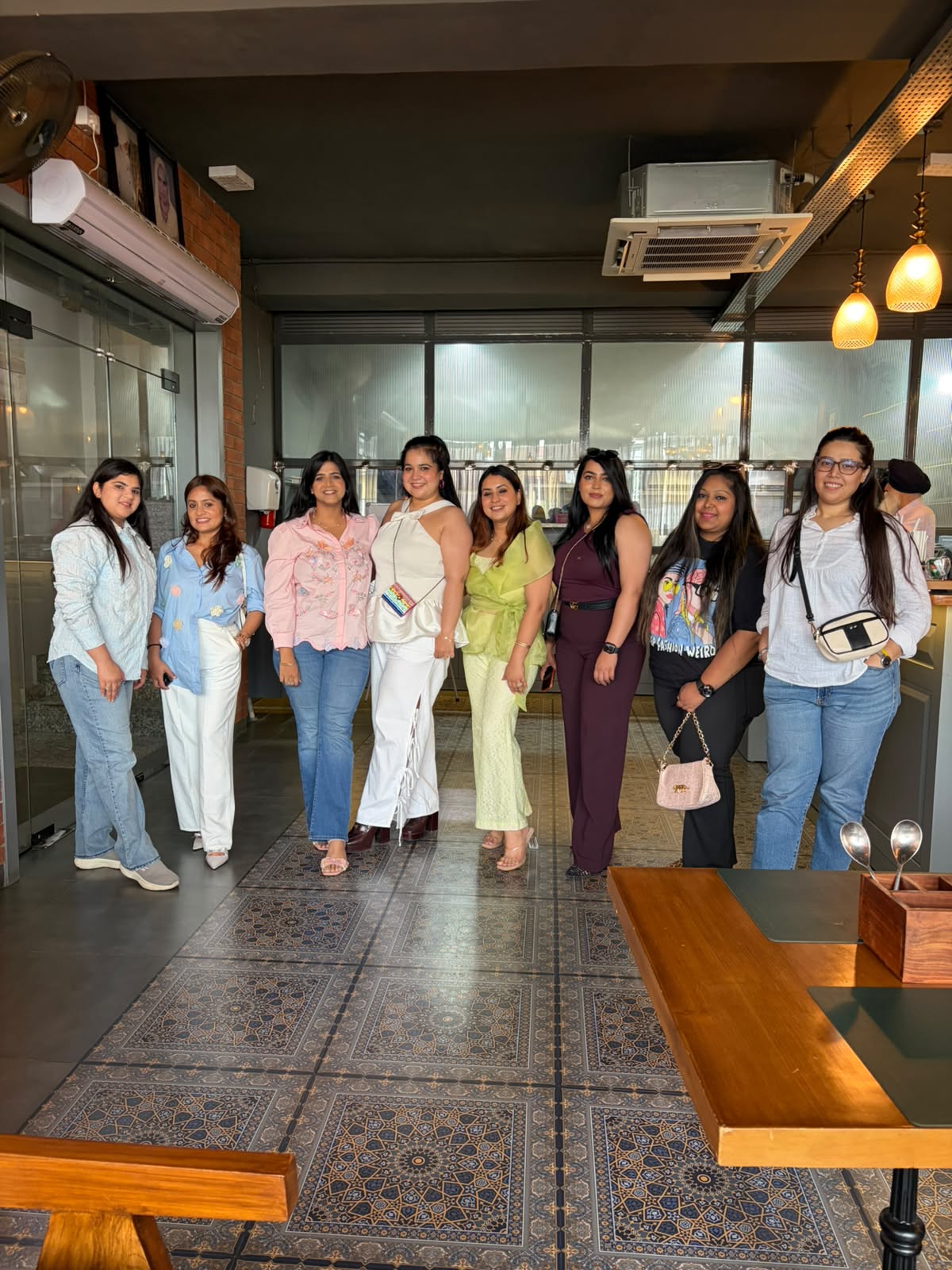 Girls' workshop group